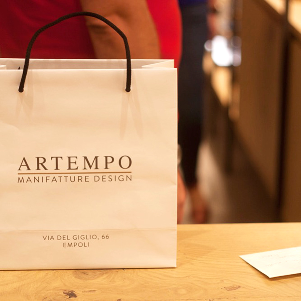 shopping bag artempo manifatture design empoli toscana