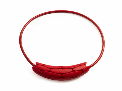 Necklace_Maison_203_Armure_Red_artempomanifatture